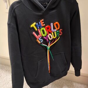 Sue Tsai "The World Is Yours" hoodie